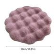 thumbnail image 3 of Washable Round Pet Mat 30x30cm, Plush Rabbit Cushion, Warm Soft Bed for Dogs and Cats, Comfortable Pet Supplies, Durable Non-Slip Design, Easy to Clean, Perfect for Home Use and Travel, 3 of 6