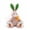 Beige, variant on Made by Aliens Spring Easter Carrot Bunny Sitting Stuffed Animal – Plush Bunny Toy Cute Huggable Rabbit – Perfect Gift for kids & Adults on Easter – 10-inch