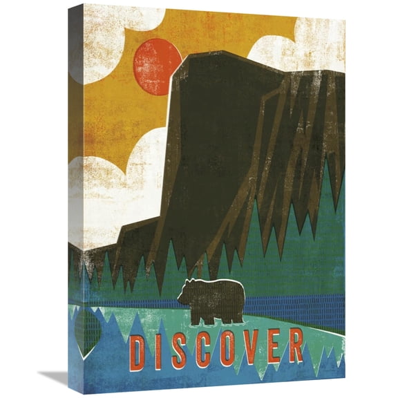 Global Gallery's 'Big Sky IV' By Michael Mullan Stretched Canvas Wall Art
