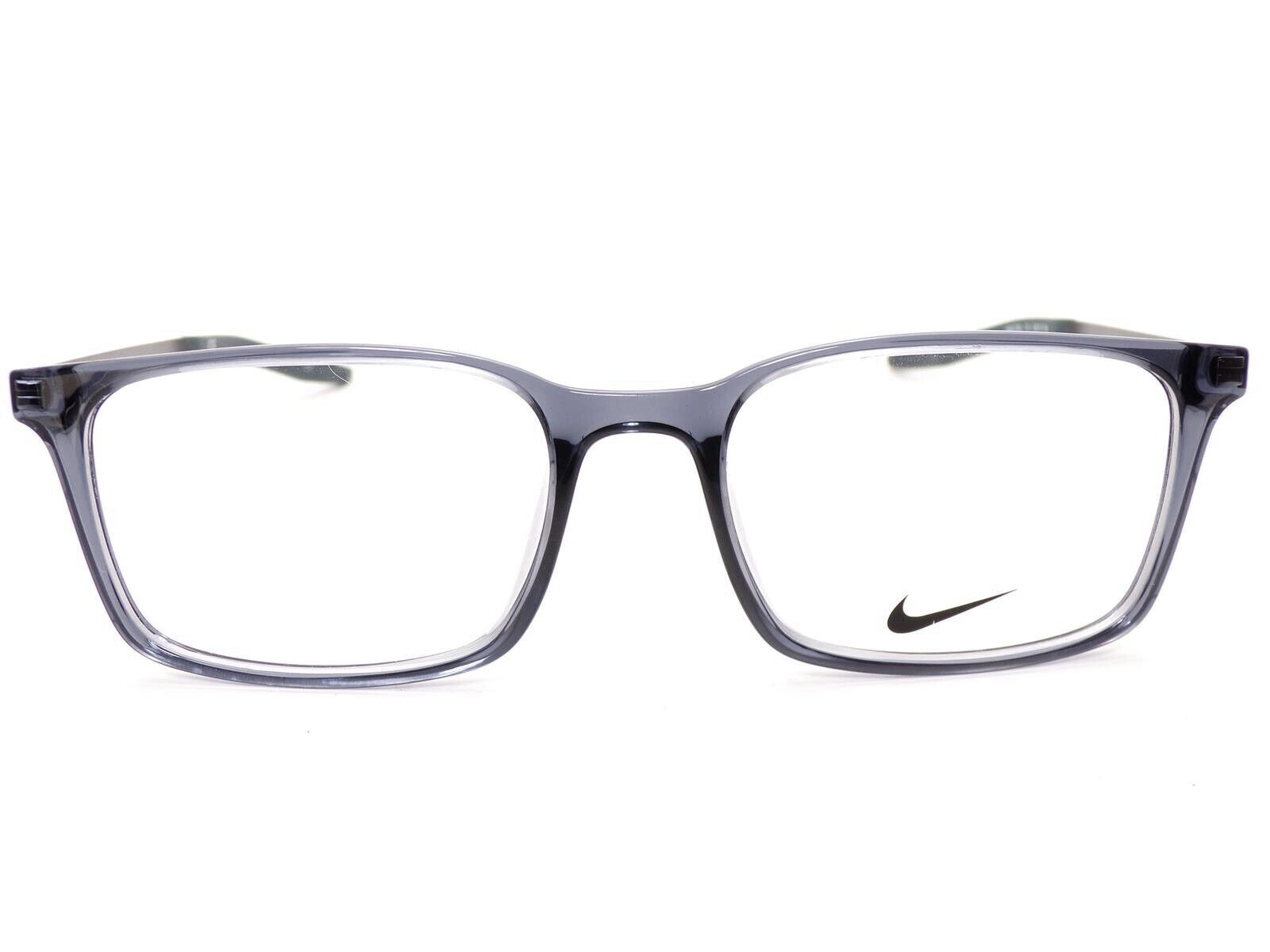Nike 7282 Full Rim Rectangle Dark Gray/Saffron Quartz  display picture 1