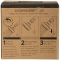 Evolve Showerheads 3 Spray 1.5 GPM Showerhead with Ladybug ShowerStart TSV Technology