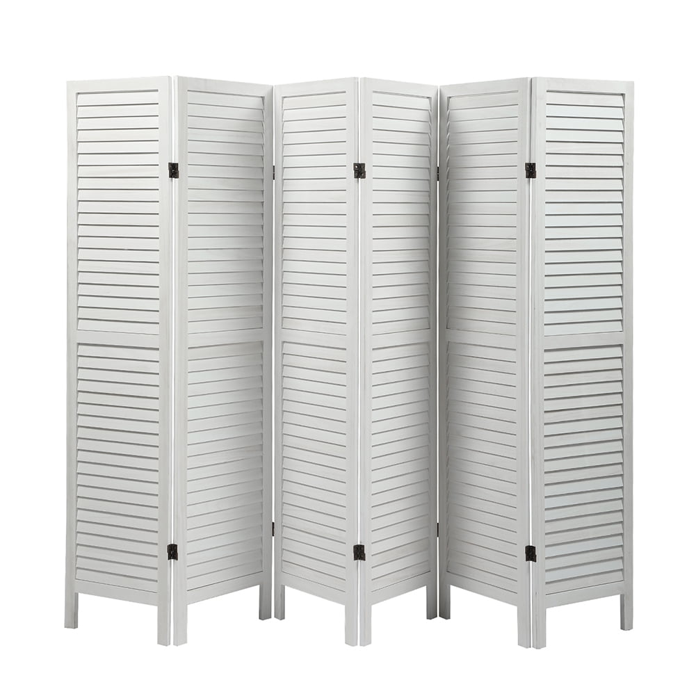 Kadyn Wall Divider for Home, Indoor Divider Screen for Dining Room, Room Screen for Dining Room, Old White