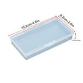 thumbnail image 4 of Ounissouiy Cubo de plástico transparente, organizador de piezas, joyero resistente, accesorios de Interior de coche con tapa con bisagras para cosméticos, Almacenamiento y organización del hogar Ounissouiy HA059923-00, 4 of 6