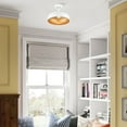 thumbnail image 4 of Livex Lighting - Amador - 1 Light Semi-Flush Mount In Transitional Style-9, 4 of 8