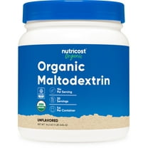 Nutricost Organic Maltodextrin Powder 1lb- Non-GMO & Gluten Free Supplement