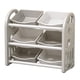 thumbnail image 5 of Organizador de juguetes infantiles con contenedores de almacenamiento. Muebles para sala de juegos y dormitorio. Gris, 5 of 9