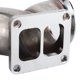 thumbnail image 4 of Adaptador turbo de banda en V Adaptador de codo en Y Adaptador turbo de acero inoxidable Adaptador de brida de desplazamiento doble Adaptador de entrada doble de banda en V Piezas de turbocompresores LHCER  Descripción de la referencia, 4 of 8