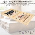 thumbnail image 4 of ZAPPLA | Juego de Disco con Cabestrillo de Madera, Fast Sling Puck Game, Ajedrez Rápido, Juegos de M, 4 of 6
