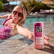 LMNT Sparkling Electrolyte Drink - Black Cherry - 4pk / 12 fl oz Cans