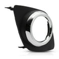 thumbnail image 3 of For Toyota RAV4 2009 2010 2011 2012 Fog Light Bezel Passenger Side | Include Chrome Trim Ring | Base/Sport | Replacement For TO1039129 | 521270R010, 3 of 8
