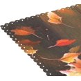 thumbnail image 5 of Ryvnso Placemats Set of 4 Autumn Pumpkins Leaves Birds Dining Mats Heat-Resistant Non-Slip Washable Table Mat, 5 of 8