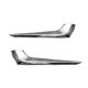 thumbnail image 1 of 1 par de cubiertas protectoras decorativas para faros antiniebla delanteros cromadas adecuadas para Chevrolet Malibu 2016-2018., 1 of 3
