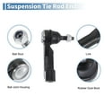 thumbnail image 6 of 6pcs Front Inner Outer Tie Rod Ends Kit Suspension Steering Tie Rod End for Jeep Liberty No.EV800416, 6 of 6
