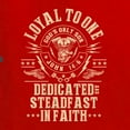 thumbnail image 6 of Wild Bobby Loyal To One Dedicated Steadfast In Faith | Religious Bible Verse John 14:6 Inspirational/Christian Men Graphic Tee, Red, 5X-Large, 6 of 6
