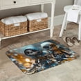 thumbnail image 6 of Non Slip Door Mat, Cute Skeletons Figurines Fast Drying Bath Tub Mats, Absorbent Bathroom Rugs Entrance Welcome Mat, Bath MatS for Tub, Floor, Home, Kitchen, Hotel,16x24in, 6 of 7