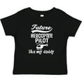 thumbnail image 3 of Inktastic Future Helicopter Pilot Like Daddy Boys Baby T-Shirt, 3 of 5