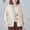Beige, variant on WFJCJPAF Holiday ! Blazers for Women Plus Size,Women's Fashion Color Casua Long Sleeve Suit Jacket Button Cotton And Linen Tops Pockets Blouse