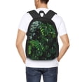 thumbnail image 4 of Easygdp Lush Foliage Green Plant Mochila de Gran Capacidad Minimalista Ideal para Escuela, Viajes y Uso Diario, 4 of 6