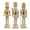 25cm G, variant on Selrti 1/2/3Pcs 25/38CM Christmas Wooden Unfinished Nutcracker Figurine DIY Blank Unpainted Soldier Figure Holiday Party Ornament Decoration