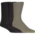thumbnail image 2 of Gold Toe Men's Fluffies Crew Socks, 3 Pack, 2 of 2