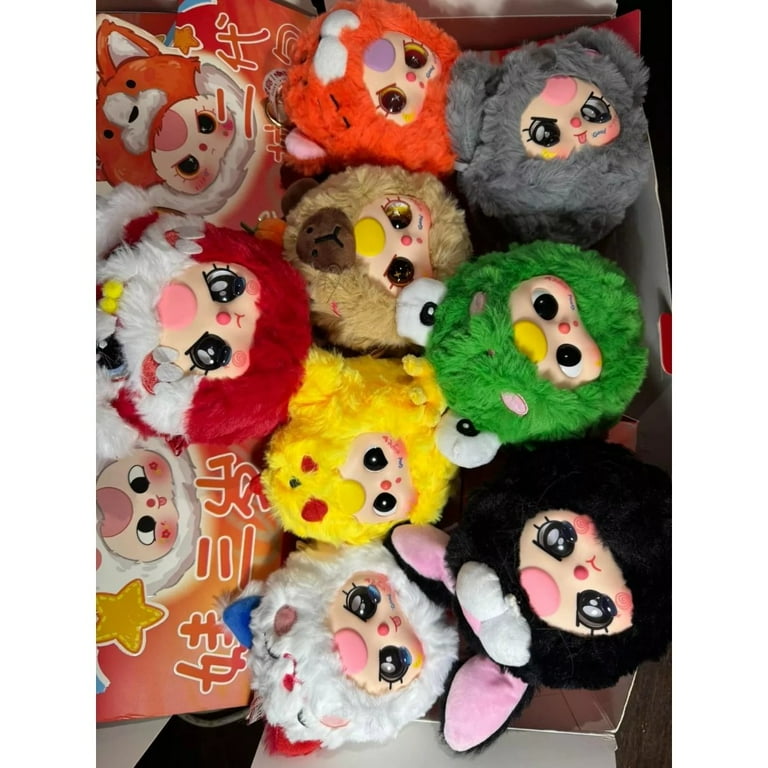Baby Three Zipper Lunar New Year HOT 2025 Cute Plush Doll Blind