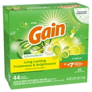 Gain Powder Laundry Detergent, Original Scent, 45 oz, 44 Loads