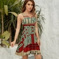 thumbnail image 5 of Burlap Grain Sack Feed Sack Vintage Style Graphics Dress Summer Street Style Dresses Female Sleeveless Printed Sundress, 5 of 7