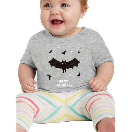 

Happy Halloween Spooky Bats. T-Shirt Infant -Image by Shutterstock 18 Months