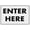 Warning Sign 2, variant on Enter Exit Sign 8"x12" - Aluminum Tin Warning for Home Outdoor Garden, Weatherproof Directional Decor for Building