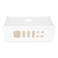 thumbnail image 3 of White HIPS Socket Box for Home Use with Reserved Line Hole and Dust Cover 7.8x5.9x3.1 Inches, 3 of 5