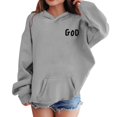thumbnail image 4 of Mercatoo Girls Sweatshirt Personalized Print Casual Pattern Sweatshirt Comfortable Long Sleeve Teen Pullover Hoodies Girls, 4 of 7