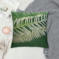 thumbnail image 2 of Nawypu  Tropical Palm Leaves Throw Lumbar Pillow Covers Summer Green Plants Monstera Banana Leaf Farmhouse Decorations Pillow Cases Rectangular Bed Cushion Cover, 2 of 5