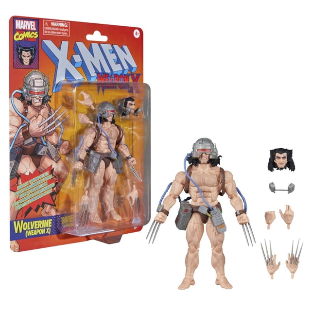 Figura de acción Marvel Legends Series Wolverine (Arma X)