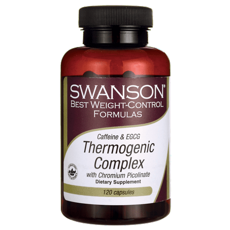 Swanson Caffeine & Egcg Thermogenic Complex 120