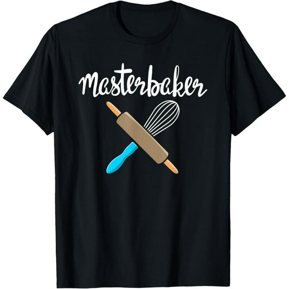 Masterbaker Baking Cake Funny Christmas Cookie Master-baker T-Shirt