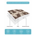 thumbnail image 4 of Twin Quilt Bedding Set, Country Reversible Summer Quilt 3 Pieces, Texas Star Plants Branches Berry Farmhouse Retro Lightweight Bedspreads Coverlets with 2 Pillow Shams for All Seasons, 4 of 5