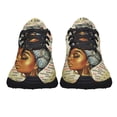 thumbnail image 5 of I Am A Black Woman Shoes Sneakers for Women Men Black Size 9.5, 5 of 7