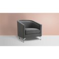 thumbnail image 2 of Sandy Wilson Home Annette Fauteuil d'Appoint Moderne Steeple Gris, 2 of 10