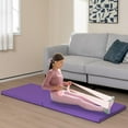 thumbnail image 7 of Favory 6’x2'X1.6'' Gymnastics Mat - Thick Folding Panel, Hook & Loop Fasteners, Ideal for Gym, Yoga & Exercise, Perfect for Fitness Enthusiasts & Home Workouts ,Purple, 7 of 7