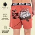 thumbnail image 5 of LazyOne Funny Animal Boxers, Novelty Boxer Shorts, Humorous Underwear, Gag Gifts for Men, Porcupine, Sharp (Can't Touch This, Small), 5 of 7
