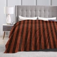 thumbnail image 4 of Red Watercolor Geometry Throw Blanket,Super Soft Anti-Pilling Flannel Bed Blankets, 40"x30", 4 of 8