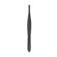 thumbnail image 1 of Pinza para cejas plana a rayas duradera de 1 Pc para baño y viaje en negro, 1 of 1