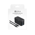 thumbnail image 1 of cargador 65w 3 en 1 carga rÃ¡pida 2 tipo c y 1 usb con cable tipo c 2m gar322 1hora, 1 of 2