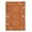 Rust, variant on EORC Rust Handmade Wool Traditional Suzani Kilim Rug, 5'6 x 8'-Color:Rust,Material:Wool