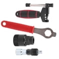 thumbnail image 2 of FLAMEEN Bicycle Repair Hardware Tools,Bicycle Repair Tool Kit Wrench + Chain Cutter + Arm Remover + Bottom Bracket Remover Black,Bicycle Repair Tool Kit, 2 of 8