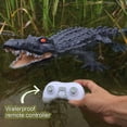 thumbnail image 1 of POINTERTECK 2.4 GHz Remote Control Alligator Head Boat RC Boats for Adults and Kids - Large Decoy and Floating Crocodile Head Toy Rechargeable Battery Prank Lake & Pool Toy, 1 of 10