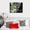 thumbnail image 4 of Nawypu  American Shorthair Angry Cat Breed Canvas Art Print Wall Decor -, 4 of 4