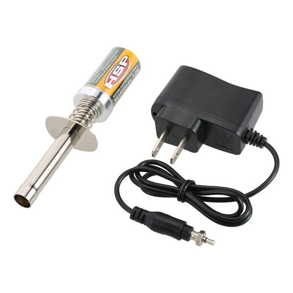 Encendido de encendedor de bujía incandescente recargable con de CA (enchufe . UU.) para automóvil RC Yotijar Encendedor del carro del aceite