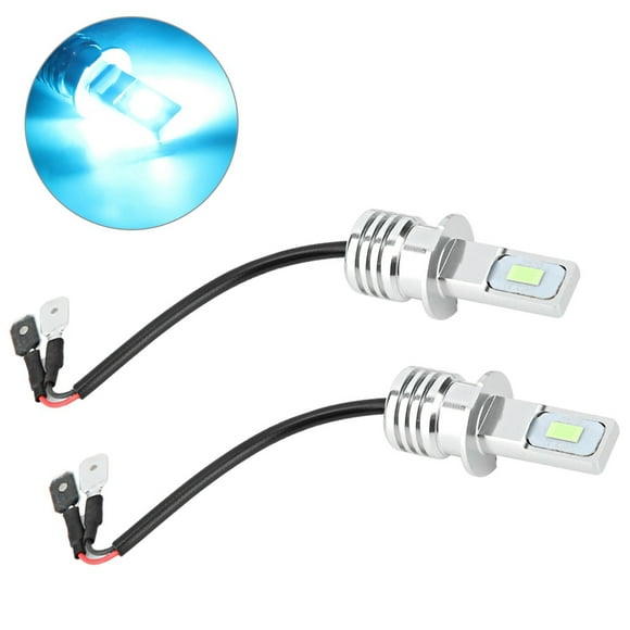 Fog Light Bulb,2Pcs H3 80W 8000K Ice Blue Fog Light LED Fog Light Bulb Power Packed Performance
