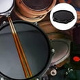 thumbnail image 2 of Drum Pad Mat Practice Silent Pads Mute Rubber Dumb Inch Wooden Training Music Instruments Foam Jazz And Cymbal Sound Off Kit, 2 of 5